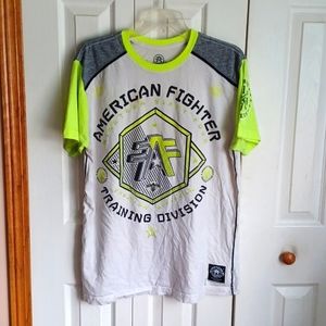 Men american fighter tee ...xl